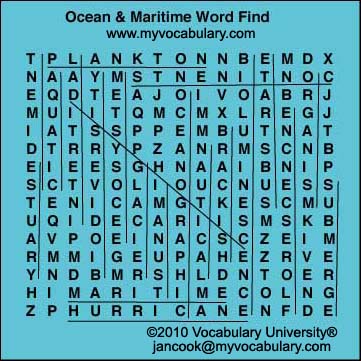 Word Search Answer Image