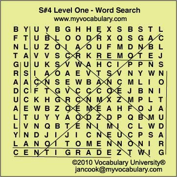 Word Search Answer Image