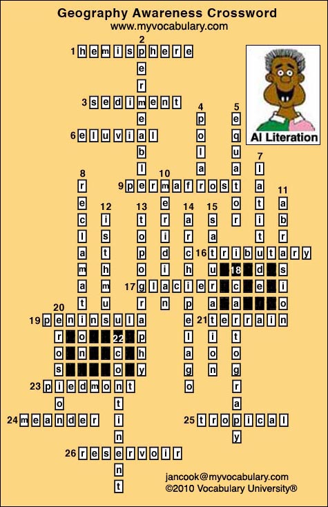 Crossword Answer Image