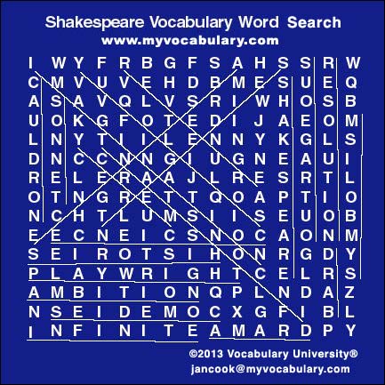 Word Search Answer Image
