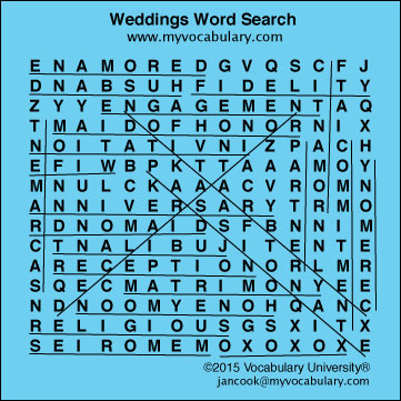 Word Search Answer Image