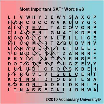 Word Search Answer Image