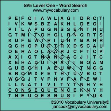 Word Search Answer Image