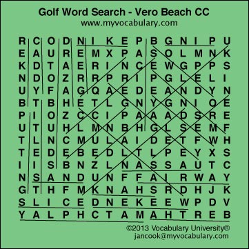 Word Search Answer Image